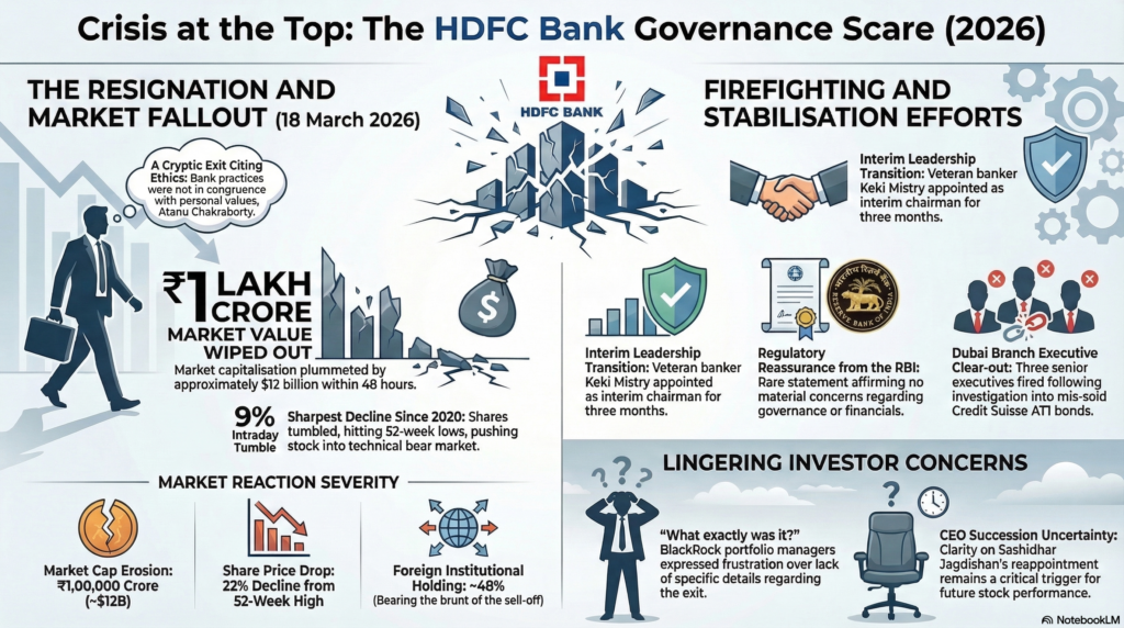 ai gen image of hdfc bank