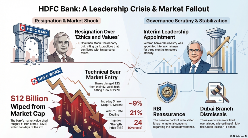 ai gen image of hdfc bank