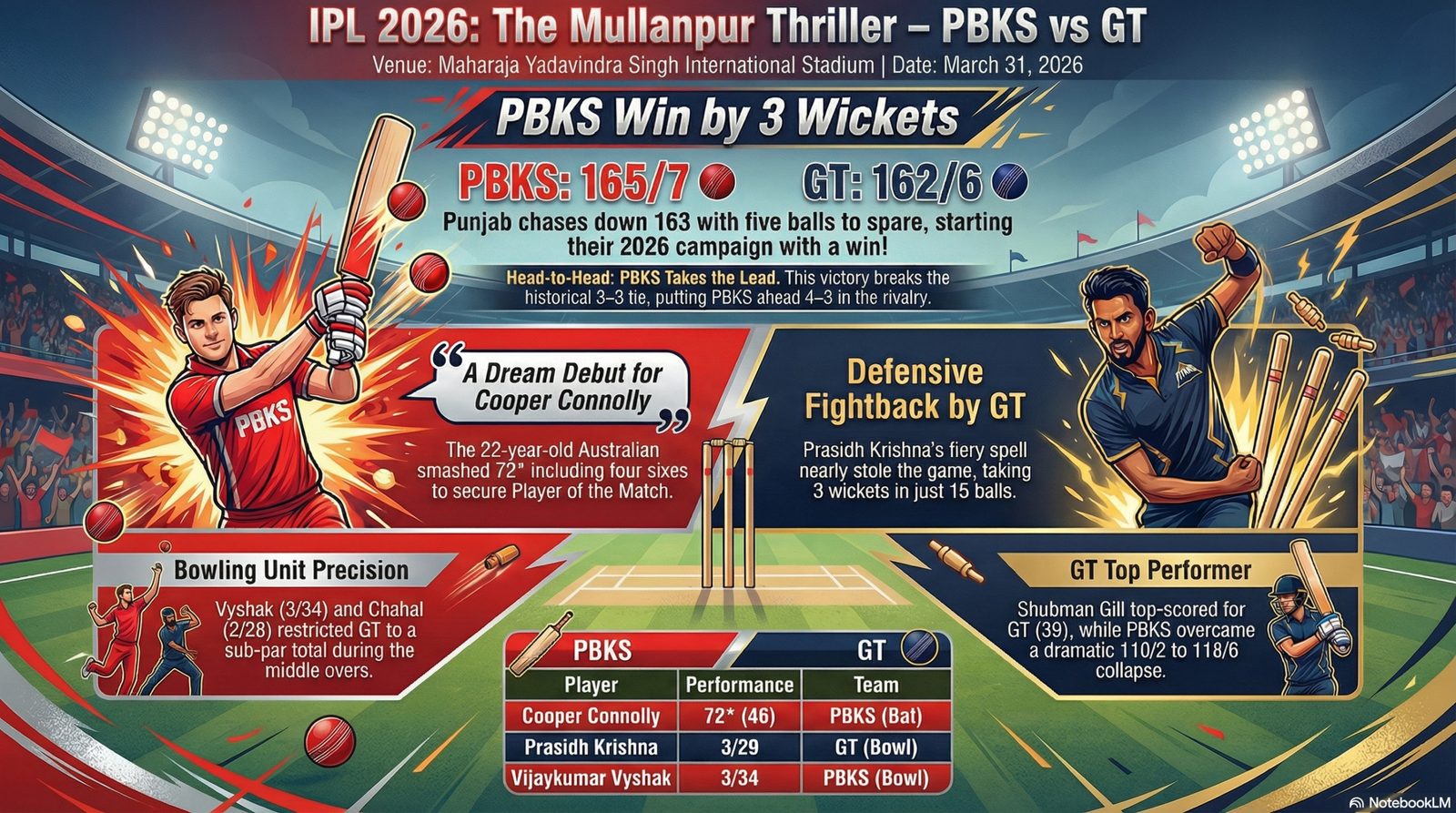 The Mullanpur Curse Exorcised: How a 22-Year-Old Debutant and a Mid-Air Miracle Re-Wrote the PBKS Script